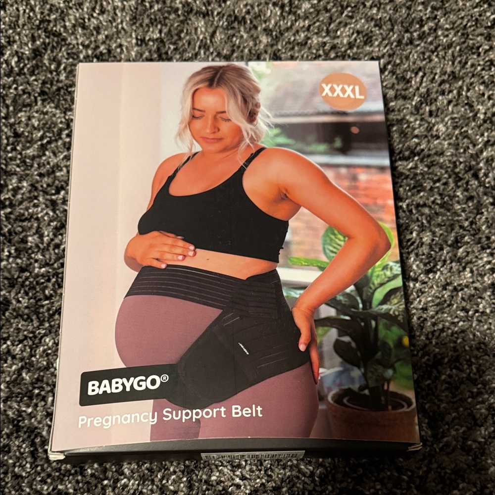 BABYGO Pregnancy Support Belt - Black